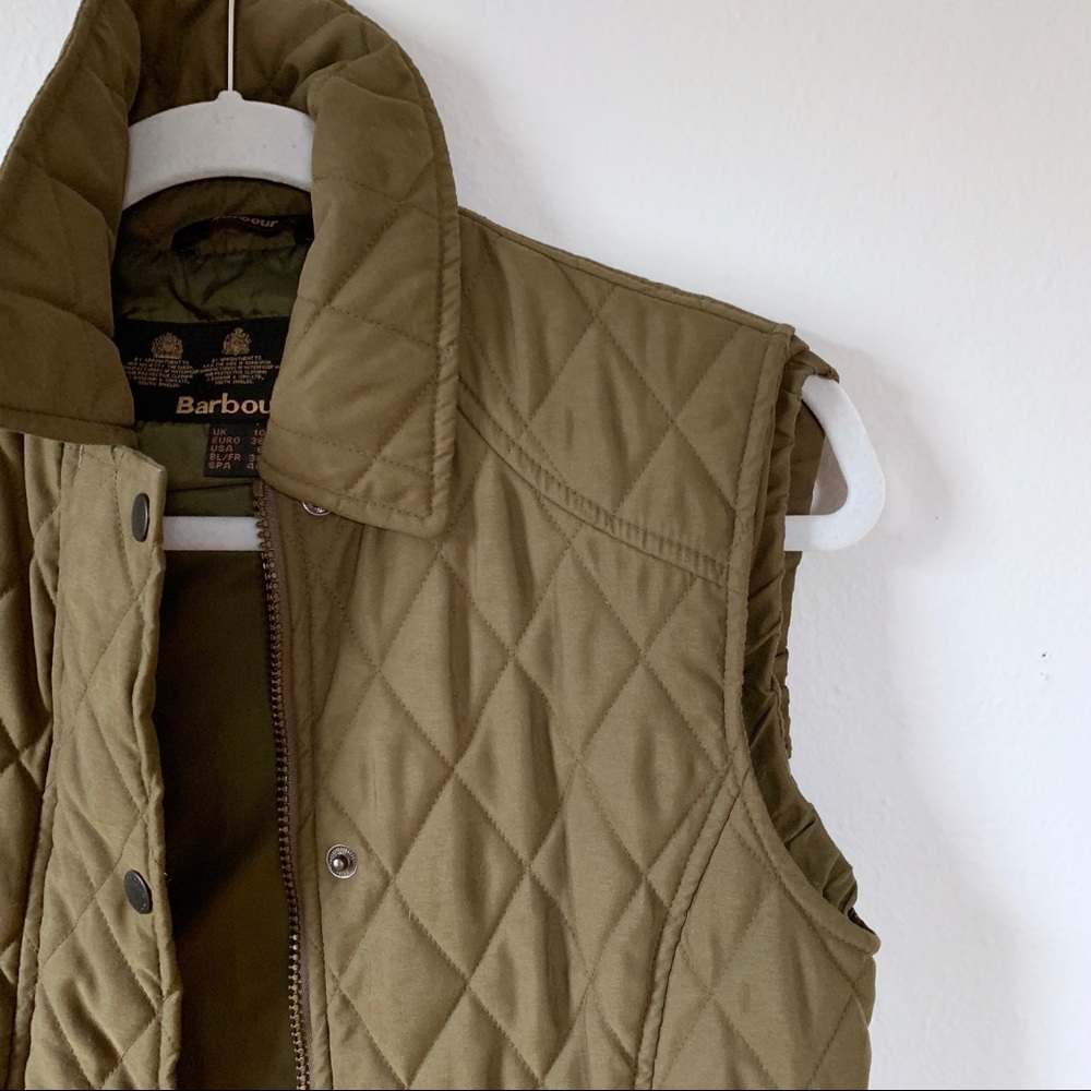 Vintage Barbour Quilted Vest